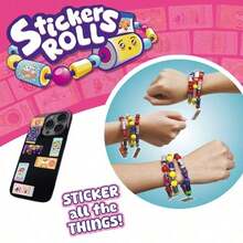 Sticker Bracelet - DIY Sticker Jewelry Set, Including Mini Stickers. It Is The Perfect Gift For Children's Day, Holidays, New Year, And Christmas. - Multicolor - View 7