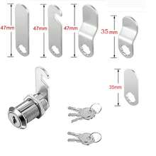 Multi-Lock Plate Universal Mailbox Lock, Fits Mailbox, Wardrobe, Storage Cabinet, Hardware Anti-Theft Lock, Easy Installation, Sturdy And Durable Replacement Lock Accessories, Tongue Lock, Toolbox Lock Set - Multiple Styles - View 23
