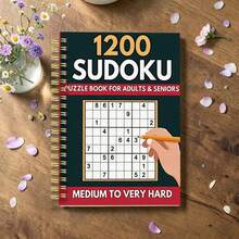 1pc A5 Sudoku Game Notebook, Simple Puzzle, Casual Education, Suitable For Daily Relaxation, Holiday Entertainment And Travel Time-Killing, Excellent Gift (Pen Not Included),Enhancing Creativity, Beautifully Designed - 1PC - View 4
