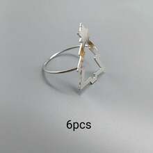 Cincin Serbet Dekorasi Rumah, Dekorasi Meja, Cocok untuk Liburan, Pesta, Ulang Tahun, Pernikahan, Jamuan Makan Malam, Pertemuan dan Dekorasi Kreatif Harian Lainnya, Berbagai Gaya dan Elemen, 2pcs/4pcs/6pcs/12pcs/20pcs/50pcs (Pilihan) - MultiWarna - View 17