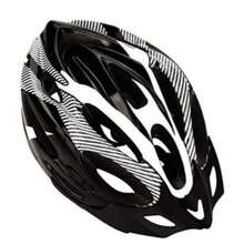 Bicycle Helmet With Visor | Unisex Aerodynamic Design - Black - View 4