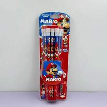 1set Anime Cartoon Themed Pencils, Ideal Reward And Holiday Presents For Learning Lovers(Stochastic Style) - Multicolor - View 7
