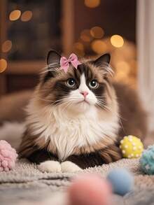 10 buah Jepit Rambut Satin Warna Polos, Cocok untuk Kucing dan Anjing, Jepit Rambut Buaya Pita Ekor Pendek Anak Anjing, Pita Yorkshire Terrier, Perawatan Hewan Peliharaan, Aksesoris Rambut Hewan Peliharaan - MultiWarna - View 3