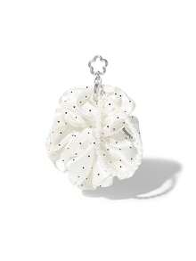 Creative Hair Scrunchie Car Keychain Pendant Car Key Chain Bag Charm Car Key Ring - Polka Dot Style - View 13