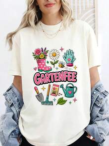 Women T-Shirts - 白色 - 查看 7
