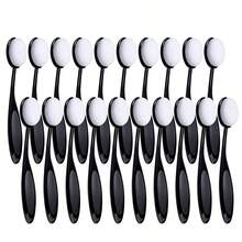 1pc/5pcs/10pcs Multi-Purpose Ink Smudge & Blending Brushes, Assorted Colors, Precise Flat Brush Head, Suitable For Artists, DIY Crafts And Card Making, Back To School - Black - View 9
