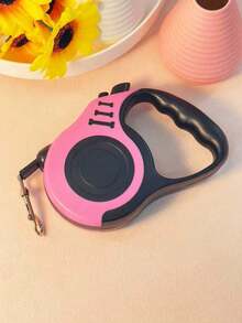Pet Leash Automatic Retractable Outdoor Dog Leash With Bone Printing Traction Device For Small And Medium-Sized Dogs Walking Dogs To Prevent Getting Lost - Multicolor - View 14