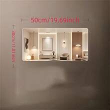 Soft Mirror Wall Sticker Self-Adhesive Full Length Mirror Wall-Mounted Bathroom Mirror Home Dressing Mirror High Definition Mirror Surface Wall Sticker - 3D Wall Sticker - Silver - View 6