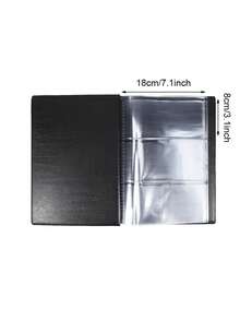 10Pcs Inner Pages/30Grids Paper Money Collection Album Collection Pocket Banknote Wallet For Collector Loose Leaf Sheet Protective Bag Long Purse - Multicolor - View 2