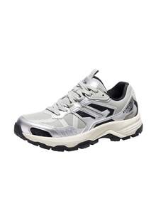 CAMEL CROWN Women's Hiking Shoes, Outdoor Trekking, Breathable, Non-Slip, Shock-Absorbing, Casual Sports Shoes - Silver Gray - View 2