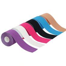 1/3/6/9 Rollos de Cinta Elástica para Músculos Deportivos, Cinta Atlética Elástica, Adecuada para Fitness, Accesorios de Fitness de Color Brillante, Suministros de Fitness, Soporte de Fitness, Cinta de Entrenamiento, Cinta Deportiva, Entrenadores de Fitness, Entusiastas del Fitness - Modelo A - Ver 11