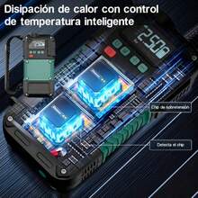 Master 4-In-1 12V 10A 120W Car Battery Jump Starter - Green Black - View 10