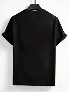 Camiseta Vamos España - Camiseta con Corazón de Huella Dactilar Orgullo Español - Camiseta con Gráfico de Toro: Fuerza y Tradición - Regalo de Cultura y Herencia Española - Negro - Ver 2
