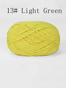 4-Ply Milk Cotton Yarn For Crocheted Blanket, Clothes, Handbag, Slippers, Various Color Combinations, 50g Per Piece, Autumn And Winter Crocheted Scarves, Hats, Sweaters, Etc. DIY Gifts, Suitable For Beginners - Multicolor - View 48