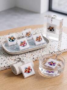 6pcs ARIRANG Acrylic Keychains, 2026 B-T-S K-Pop Friendship Bag Charms, Tour Merchandise, Concert Essentials, Tour Must-Haves, Fan Support Items, Fan Freebies, Perfect Decoration For Concert Bags, Perfect Gift For ARMY Fans, Party Favors - Multicolor - View 8