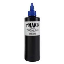 DYNAMIC COLOR CO Dynamic Tinta Profesional Para Tatuar Dynamic Triple Black 8oz - Azul - Ver 11