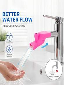 3pcs/Set Faucet Extender, Simple Silicone Extender, For Indoor And Outdoor Faucet Extension, Water Pipe Accessories, Universal Hose Connector Kitchen Items Kitchen Accessories Kitchen Kitchen Tools,1pc - Multicolor - View 3