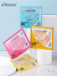 1/2/12/22pcs (11 Pairs) Silicone Eye Patches, Reduce Puffiness And Dark Circles, Suitable For Men And Women. Ideal Gift For Valentine's Day, Mother's Day, Halloween, Christmas, Travel, Birthday And Other Occasions. - Multicolor - View 4