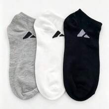 1/5/10/15/20/30 đôi tất ngắn unisex thường ngày dùng cho mọi mùa, thoáng khí, thấm hút mồ hôi và không bị tuột - Nhiều màu - Xem 6