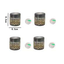1/2/4pcs Solar Hollow Projection Light, LED Wall Lamp, Perfect For Decorating Garden, Lawn, Patio, Stairs And Birthday Party - Mandala Wall Lamp - View 8