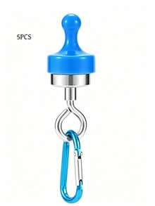 Magnetic Canopy Hooks, Detachable Strong Magnetic Tent Fastener Clips, Multifunctional Hanging Buckle For Camping Beach Picnic Outdoor Party - Multicolor - View 16