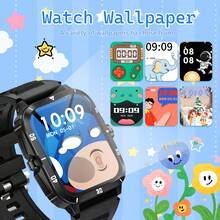 Children's Smart Watch, Wireless Dialing/Calling, Call Reminder & Rejection, Multiple Sports Modes, Customizable Wallpaper, Alarm Reminder, Message Notification, Music Playback Control, Suitable For Teenagers, Compatible With Android And IOS - Multicolor - View 8