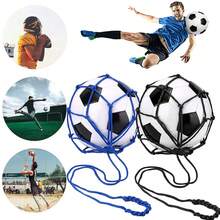 1pc Soccer Kicking Trainer Football Net KICKER Single Person Practice Ball Rack Bag Soccer Beginner Ball Control Skill Trainer Unisex Soccer Training Equipment - Black - View 2