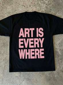 Women T-Shirts - 黑色1 - 查看 2