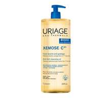 Uriage أورياج زيموز C8+ زيت تنظيف مضاد للحكة 1 لتر - زيت تنظيف، للبشرة الجافة، سيراميدات بيوميميتية، زبدة الشيا، قوام جل-زيت، مستحضرات تجميل علاجية - حساس - مشاهدة 1