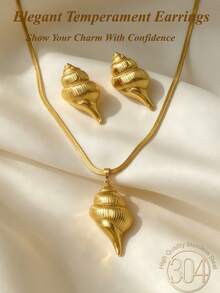 18pcs/6sets.9Pcs/3sets Gold Stainless Steel Necklace, INS Sweet Minimalist Collarbone Chain, Niche Design, Suitable For Daily Wear And Gifting, Suitable For Daily Wear, Also Perfectly Showcases Your Unique Personal Style. Suitable For Daily, Dating, Party Wear, Perfect Gift For Girlfriend, Mom On Valentine's Day, Thanksgiving - Gold Suit - View 3