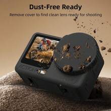 1-5pcs D*I Osmo Action 6 Camera Lens Caps, Anti-Scratch Silicone Camera Protective Cover, D*I Action 6 Accessories - View 8