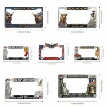 Veteran Memorial Frame License Plate Commemorative Frame Iron Art Craft Decorative Ornament - Multiple Styles - View 11