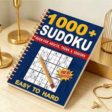 1PC,21x14cm, Game Book, Easy Puzzle Solving, Casual Puzzle Solving, Daily Leisure And Relaxation, Holiday Entertainment, The Perfect Choice For Travel And Leisure Time, A Great Gift (Pen Not Included) - Single Piece - View 3