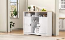 Mobile Storage Islands - White - View 5
