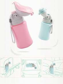Portable Baby Toilet Unisex Urinal, Outdoor Car Travel Leak-Proof Potty, Children's Convenient Potty - Multicolor - View 7