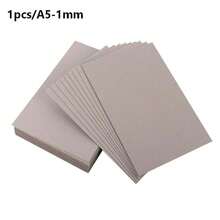 1/5/20pcs 1mm Thick A4/A5 Size Hardboard, Binding Cardboard, Handmade Binding Card, Loose-Leaf Binder Board, Loose-Leaf Board Binding Plate, Paper Core Board, Designer Book Board, White/Kraft/Grey Thick Cardboard, Heavy Duty Paper Core Board, Book Binding Supplies, Suitable For Book Covers, Scrapbooks And Photo Frame Backing. Book Binding Covers, Scrapbook, Photo Frame Backing Dedicated Binding Consumables, Used For Scrapbooks, DIY Crafts/Sticker Book Making, Handmade Painting Cardboard, Gift Packaging Box Making And Photo Frame Backing, Handmade Materials - A - View 25