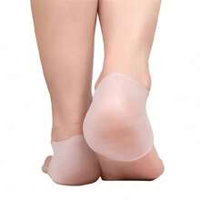 Elastic Ankle Support Sleeve, Soft Breathable Ankle Socks, Skin-Friendly Ankle Pads, Suitable For Daily Foot Care And In-Shoe Wear Protection - White - View 3