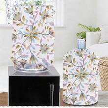 1 Geometric Pattern Water Dispenser Bucket Cover, Dust-Proof Decorative Cover, Water Bucket Distributor Cover, Water Bucket Cover, Household Dust-Proof Cover, Reusable - View 9