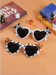 1pc Halloween Fashion Glasses - Halloween Funny Bat Party Fashion Glasses For Both Men And Women, Decorative Props For The Party,Fashionable Eyewear For Gatherings - Multiple Styles - View 1
