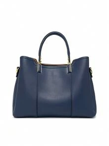 Dedoo Light Luxury Fashion Versatile Multi-Compartment Large Capacity Handbag & Crossbody Bag - Blue - View 5