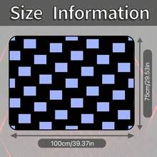1pc Universal Car Trunk Mat, Plaid Pattern Trunk Protector Pad, Anti-Fouling Anti-Scratch Anti-Slip Diatomaceous Earth Cargo Mat, Multi-Model Universal, Car Cargo Mat, Vehicle Interior Floor Mat, Car Interior Accessories, Holiday Gift - Plaid - View 5
