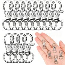 32mm Rotating Lobster Clasp Metal Key Ring Hook Clip, Suitable For Key Ring Making, DIY Crafts, Pet Collars - Lobster Claw Keychain - View 2