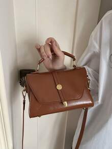 2026 New Style Fashion Classic Elegant Handbag High-End Elegant Shoulder Sling Bag - Brown - View 5