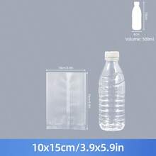 50pcs Transparent Reusable Heat Sealable Baking Bags, Small Individual Stand-Up Pouches, Suitable For Round And Rectangular Candies - View 15