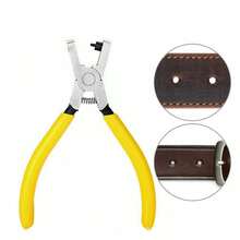 1pc, 2mm Universal Handheld Watch Strap Puncher, Leather Belt Hole Punching Tool, Hole Puncher, Tag Hole Punching Machine, Watch Strap Hole Puncher, Back To School Essential, 2mm Universal Handheld Watch Strap Puncher, Hole Punching Tool, Small Hole Punching Tool, Label Hole Punching Machine, Hole Punching Machine - Multicolor - View 5