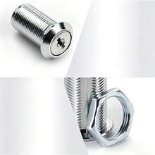 Multi-Lock Plate Universal Mailbox Lock, Fits Mailbox, Wardrobe, Storage Cabinet, Hardware Anti-Theft Lock, Easy Installation, Sturdy And Durable Replacement Lock Accessories, Tongue Lock, Toolbox Lock Set - Multiple Styles - View 8