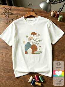 Women T-Shirts - 白色 - 查看 2
