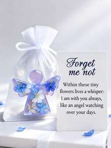 1/2 Sets Angel Hug Theme Decorative Cards With Inspirational Text, Suitable For Female Teacher Appreciation Gifts, Back To School Classroom, Home, Holiday Party Decoration, Halloween Christmas Multi-Purpose Greeting Cards Commemorative Decorative Cards - A - View 9