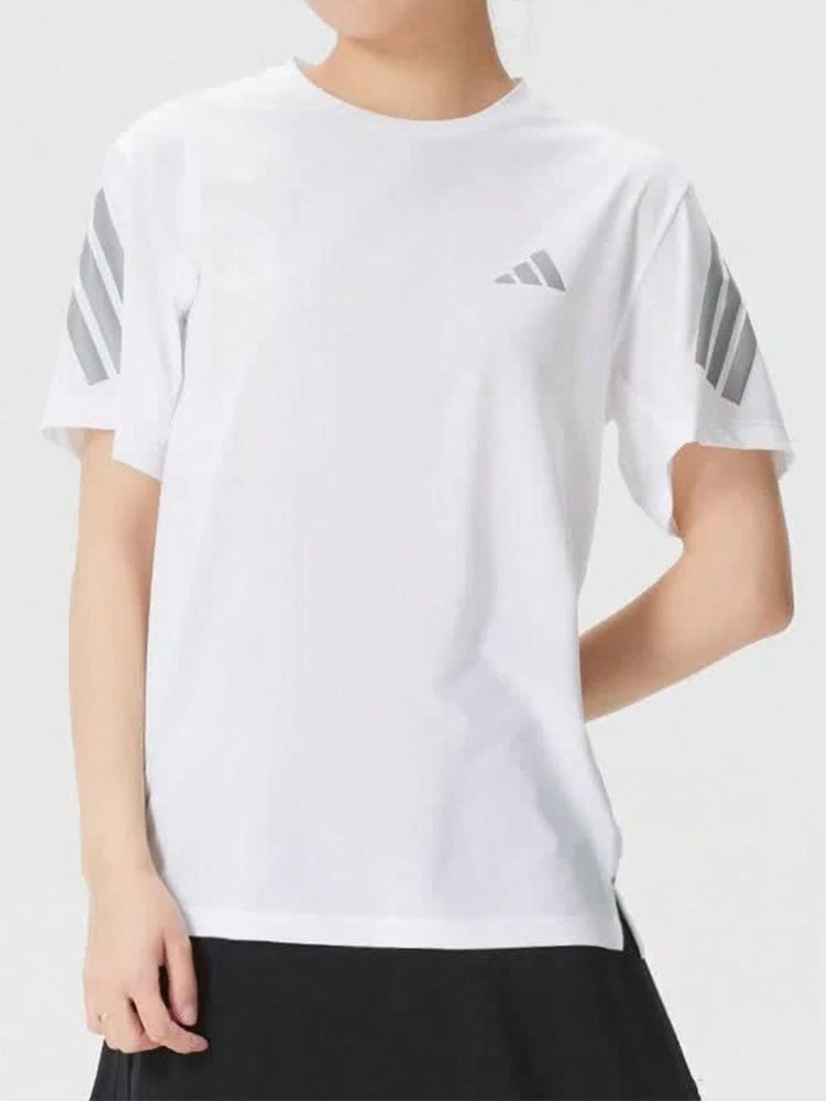 adidas Climacool adi365 白色圓領短袖 T卹 女款 - 白色 - 查看 1