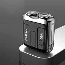 Mini Pocket Electric Shaver, Portable Dual-Head Razor With LED Display, USB Rechargeable, Multi-Color Compact Grooming Tool, Smooth & Painless Trimming For Men & Women, Perfect Travel-Friendly Essential For Home & On-The-Go.(300mAh) - Multiple Styles - View 10